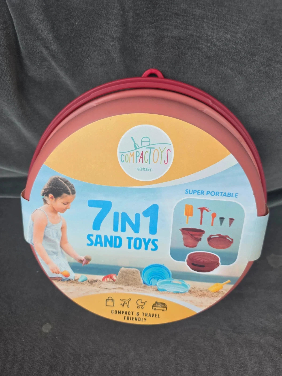 Speelgoed zand 7 in 1 - Compactoys - roze – photo 2